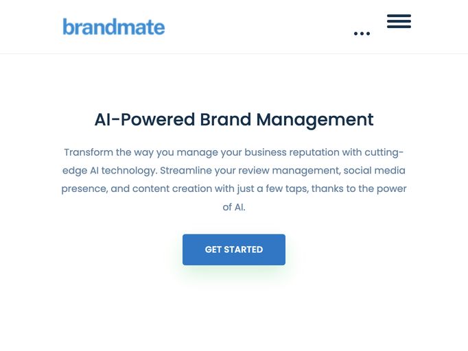 screenshot of Brandmate