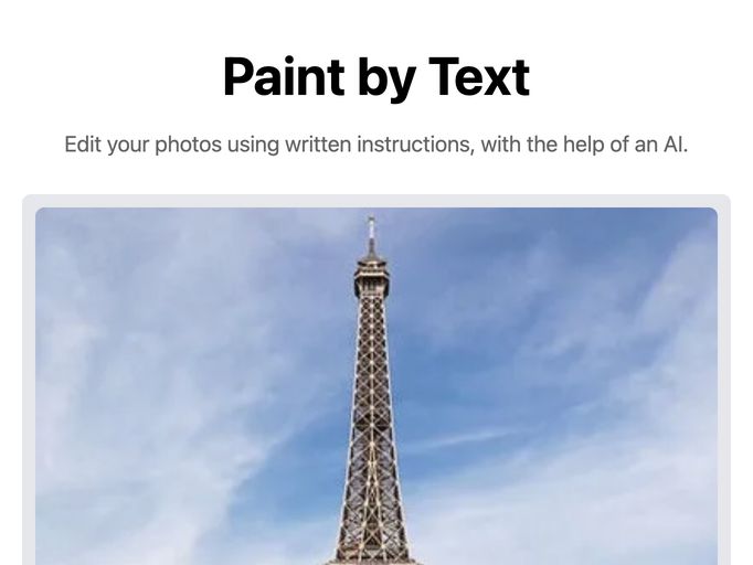 screenshot of paintbytext