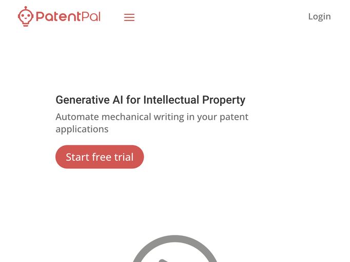 screenshot of PatentPal