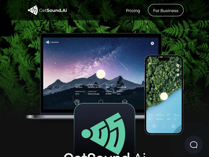 screenshot of GetSound