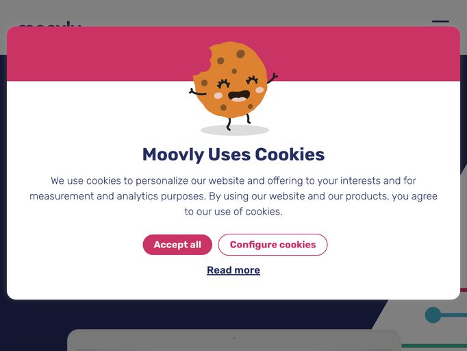 screenshot of Moovly