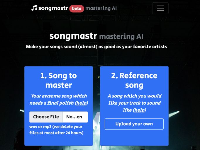 screenshot of Songmastr